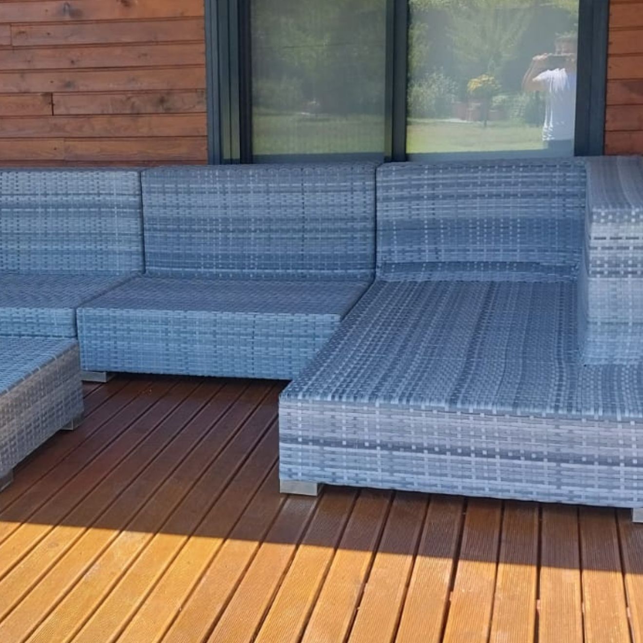 Rattan Köşe Takımı Yenileme